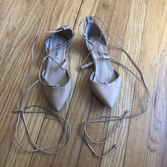 Lace-Up Flats - Picture 2 of 5